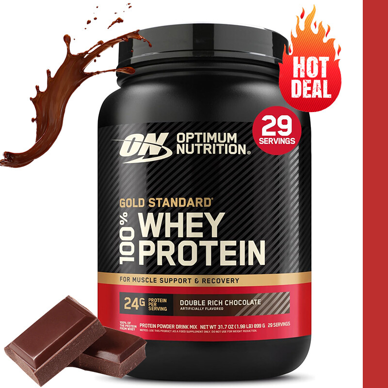 Optimum Nutrition Gold Standard 100% Whey Protein - muscle,energy,satrength