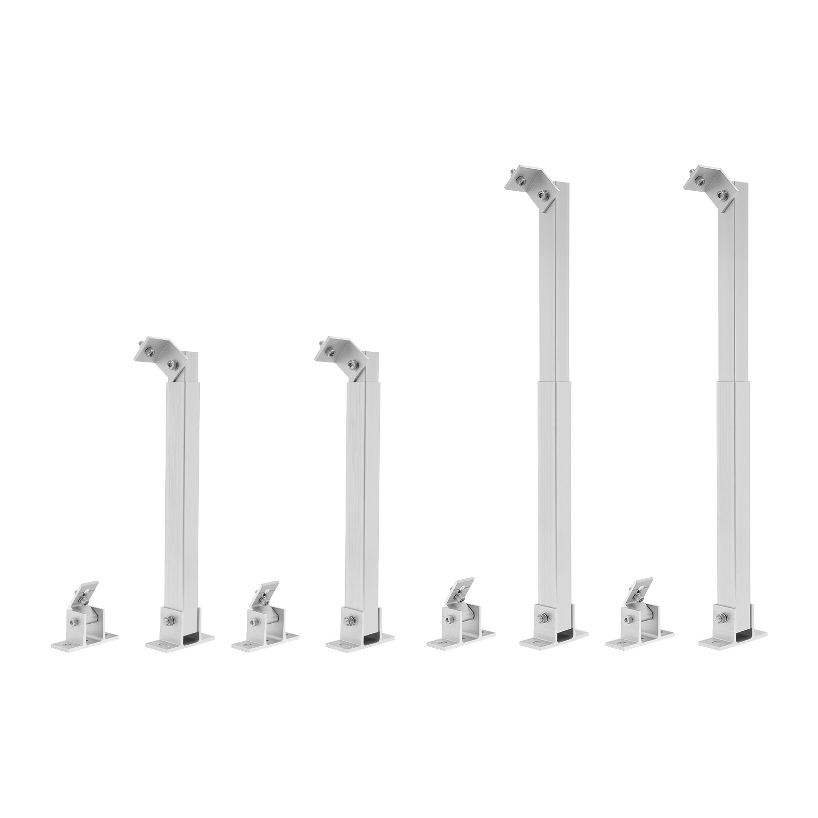 Adjustable Solar Panel Mounting Bracket Set - Optimize Energy Efficiency