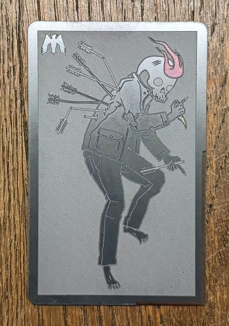 Ed's Manifesto x Mummert "Urban Reaper" Titanium Cutting Card