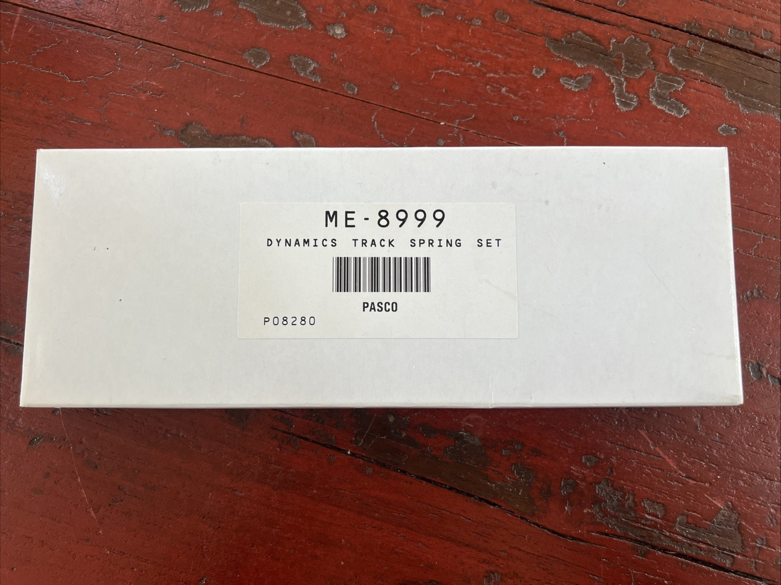 PASCO Scientific ME-8999 Dynamics Track Spring Set Mechanical Physics Lab