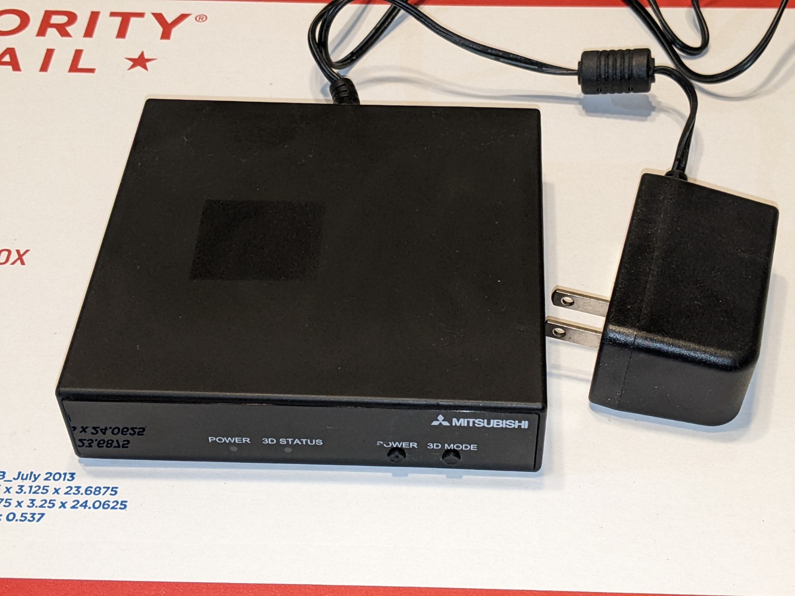 Mitsubishi Electric 3dc 1000 3D Adapter With Power Adapter