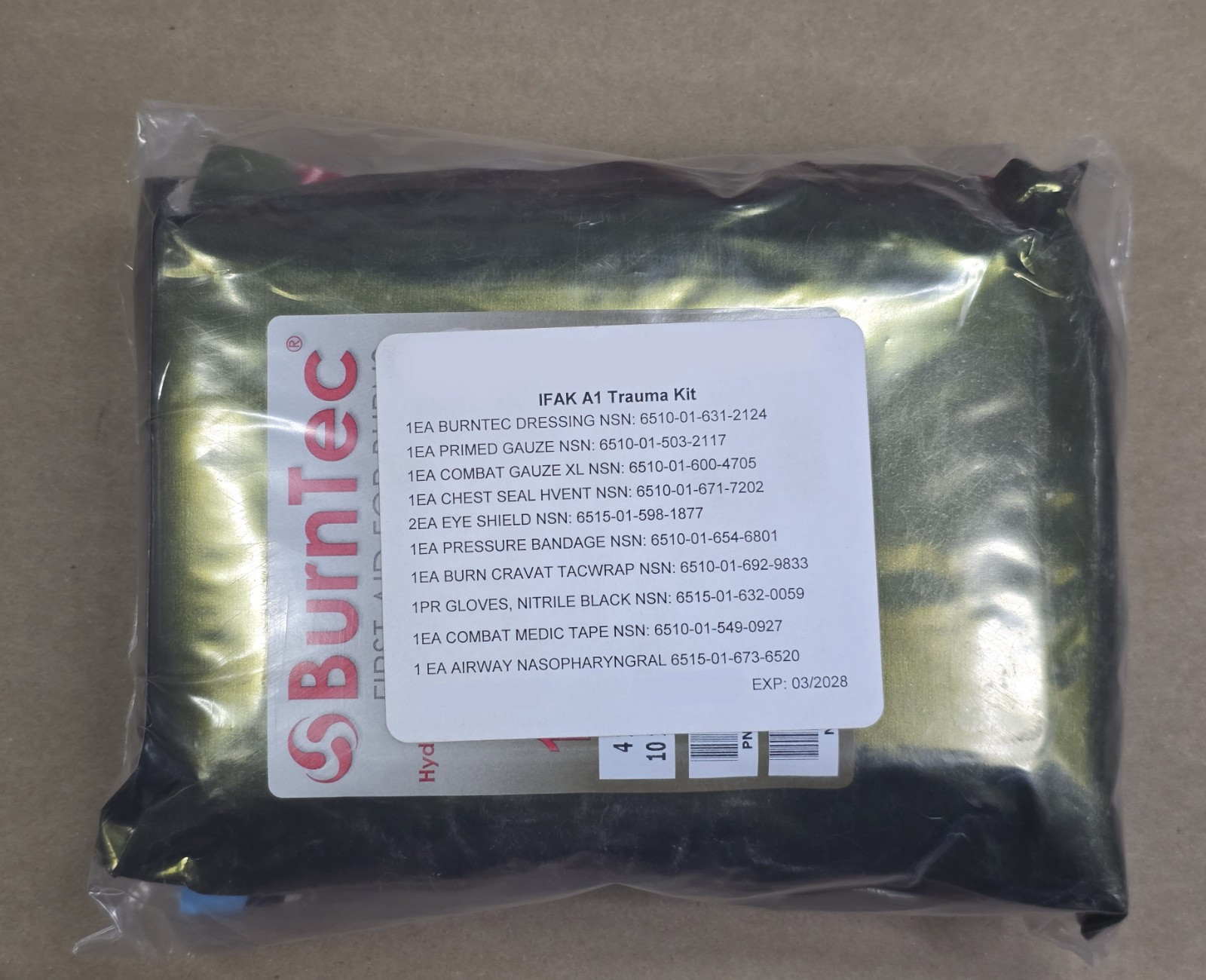 IFAK Refill Kit [Exp 03/2028]