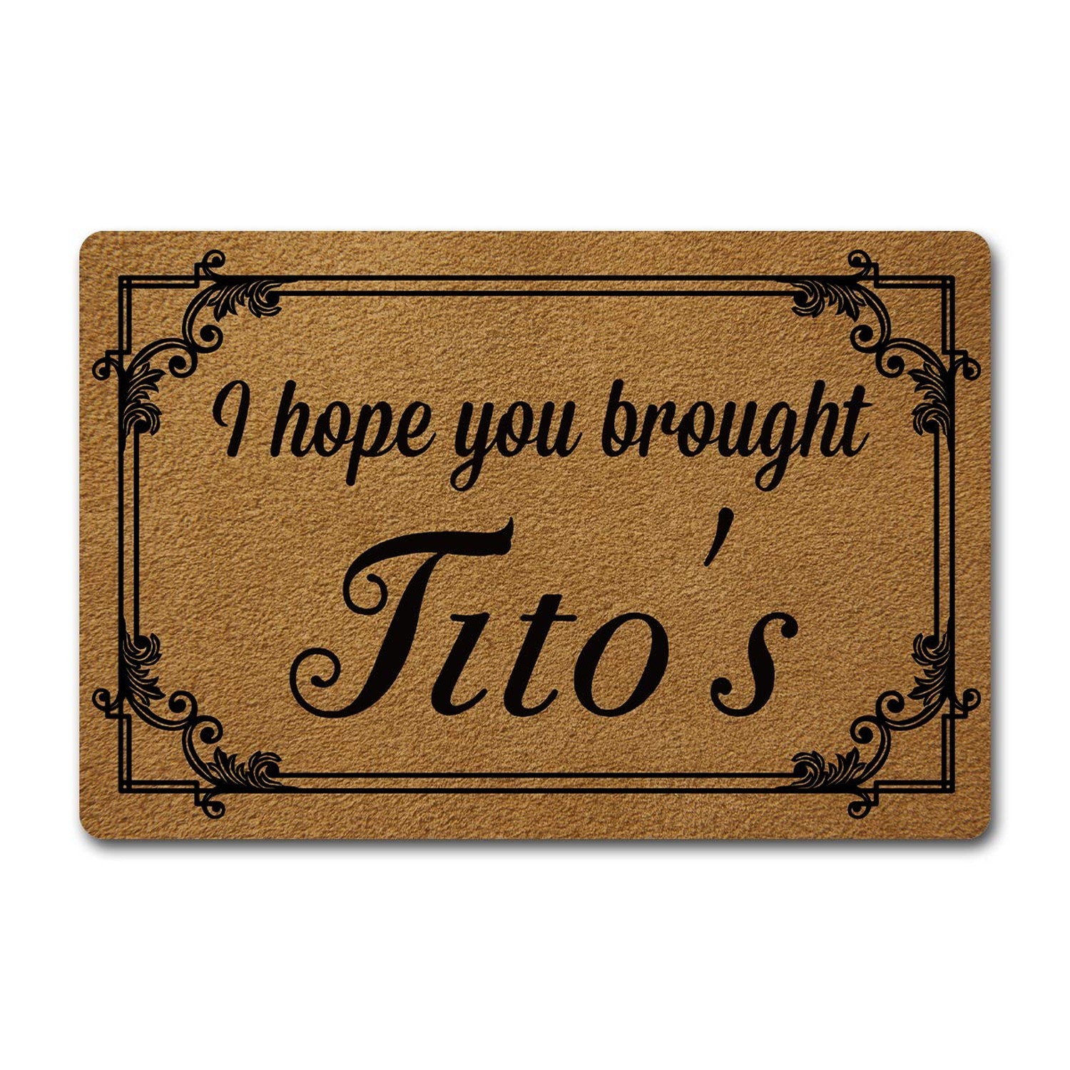 Welcome Door Mats for Home Decor (23.6 x 15.7 inch) Funny Mats with Anti-Slip...