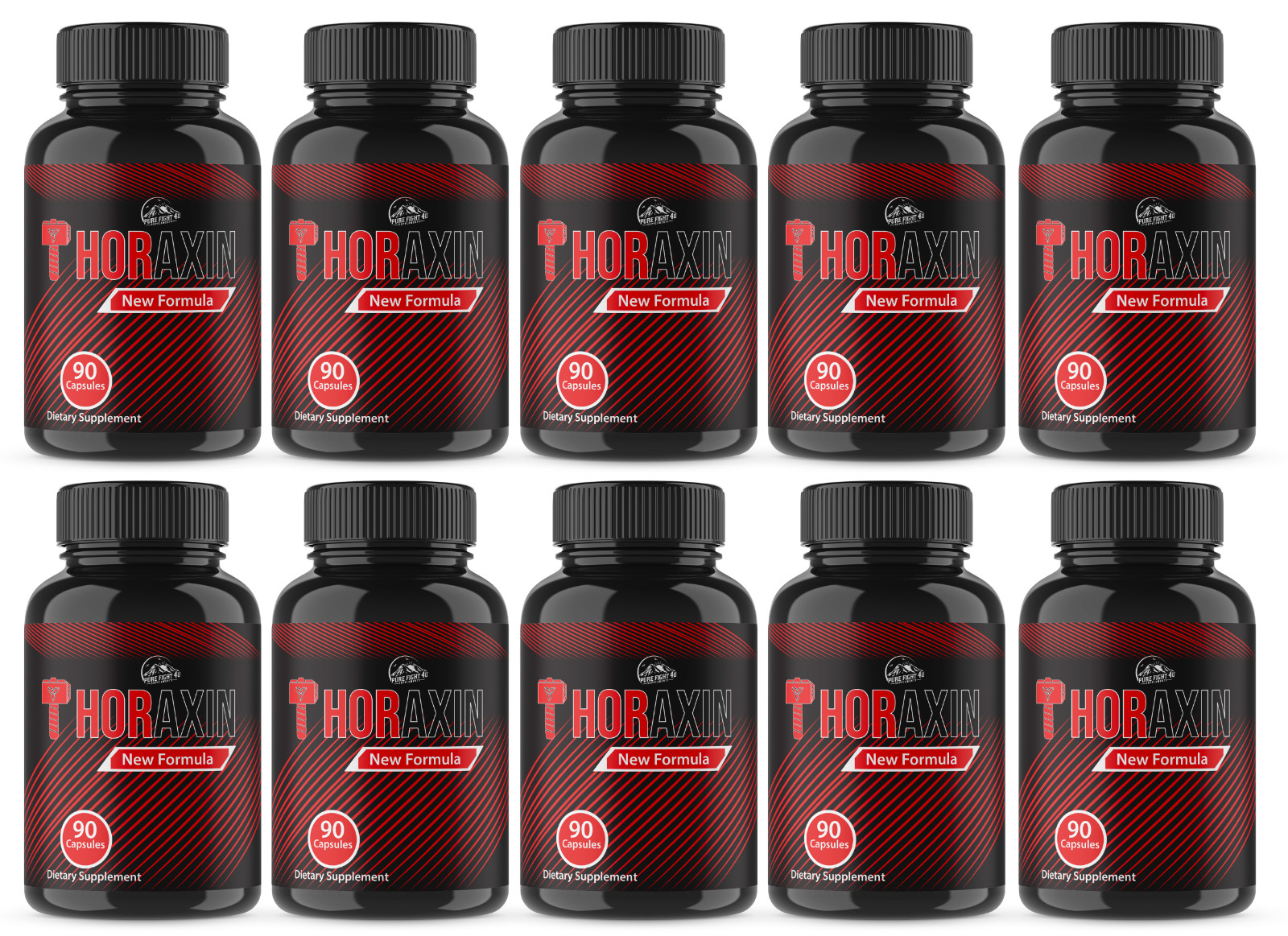 Thoraxin Dietary Supplement 10 Bottles 900 Capsules