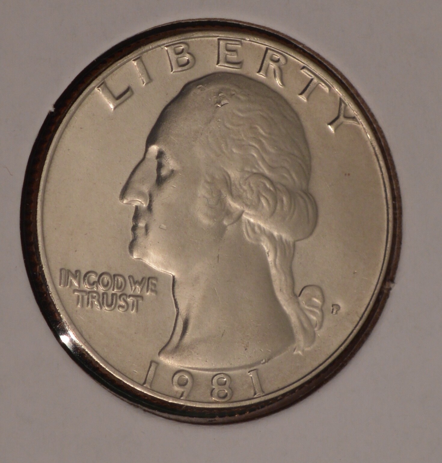 1981P - USA Washington Quarter B/U - Uncirculated