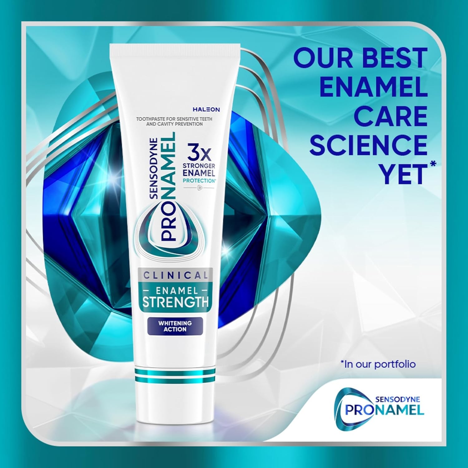 Enamel Strengthening Toothpaste Whitening Sensitive Teeth 3 Pack