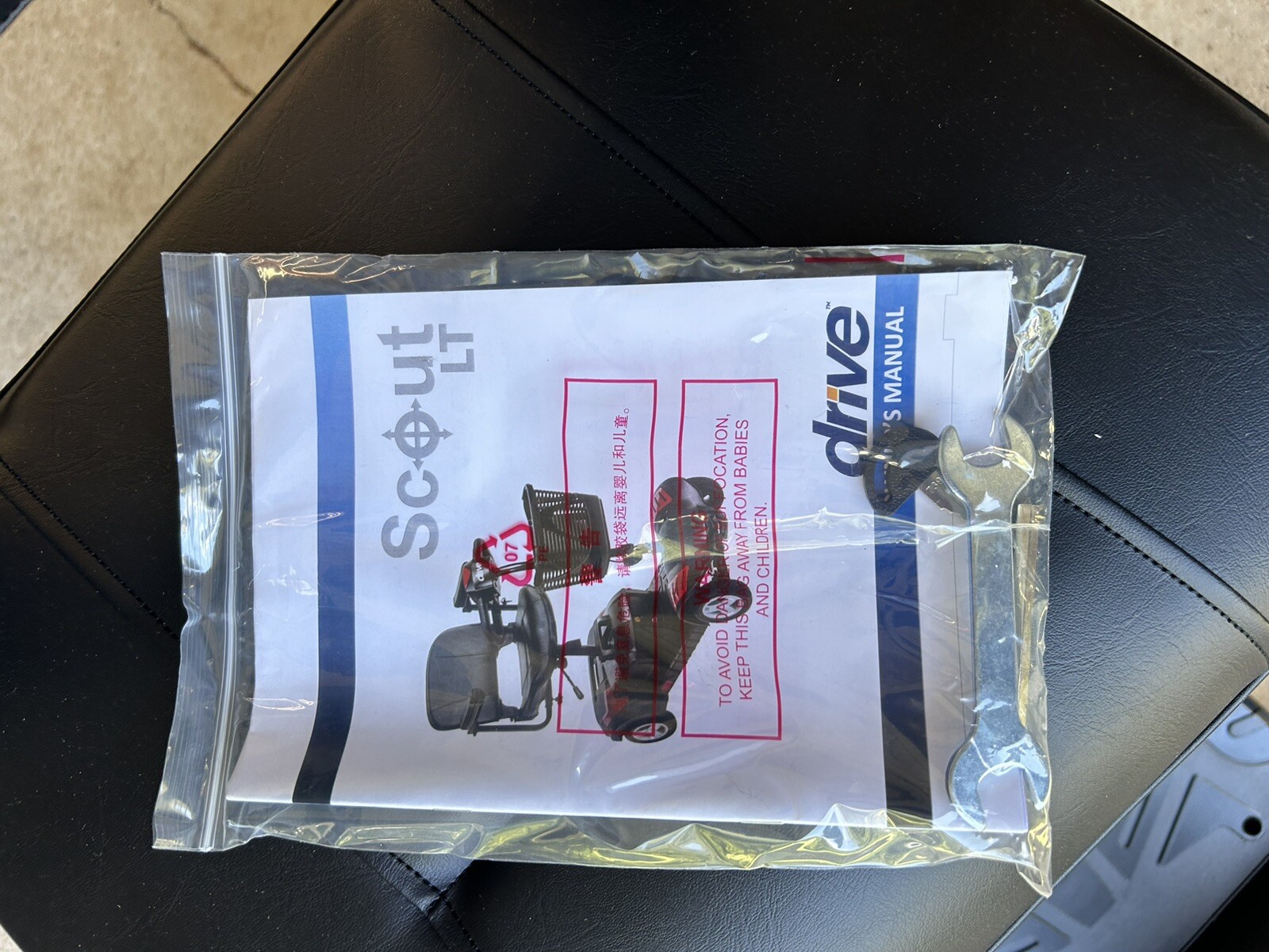 Drive Scout LT-4 Wheel Scooter-New