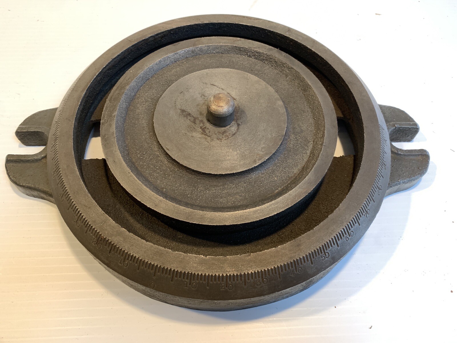 Large Cast Iron Swivel Base for Milling Vise, CNC Milling Machine