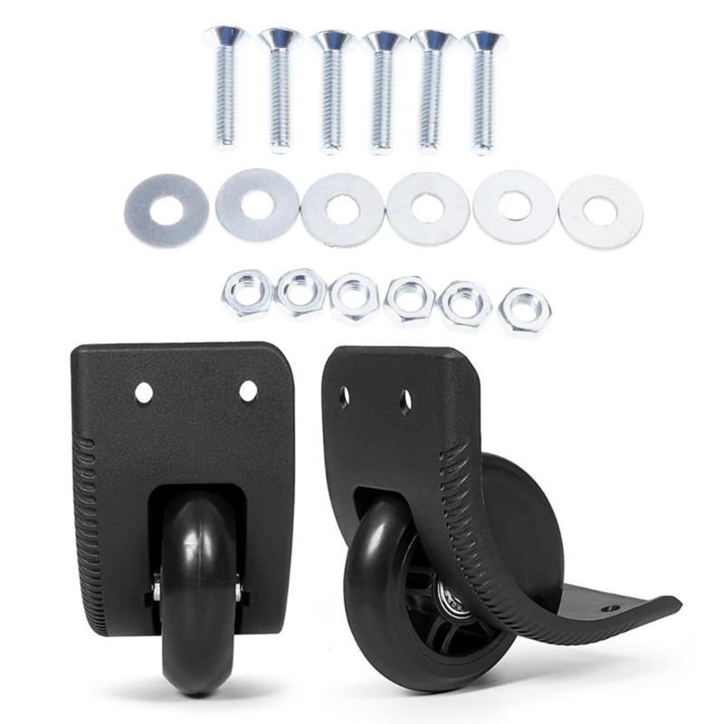 1 Pair Suitcase Replacement Luggages Swivels Travel Spare Castor