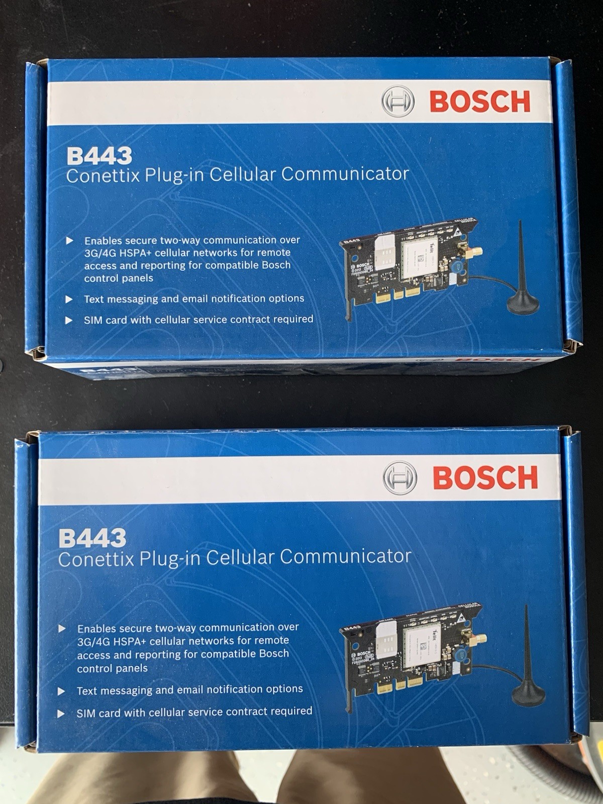 Bosch B443 Conettix Plug-in Cellular Communicator  x2