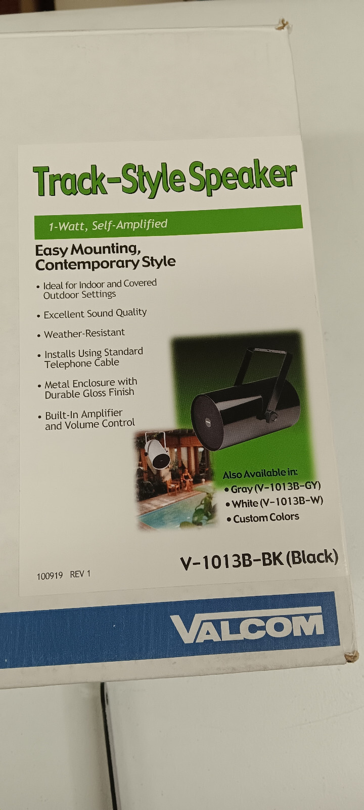 Valcom V-1013B-BK