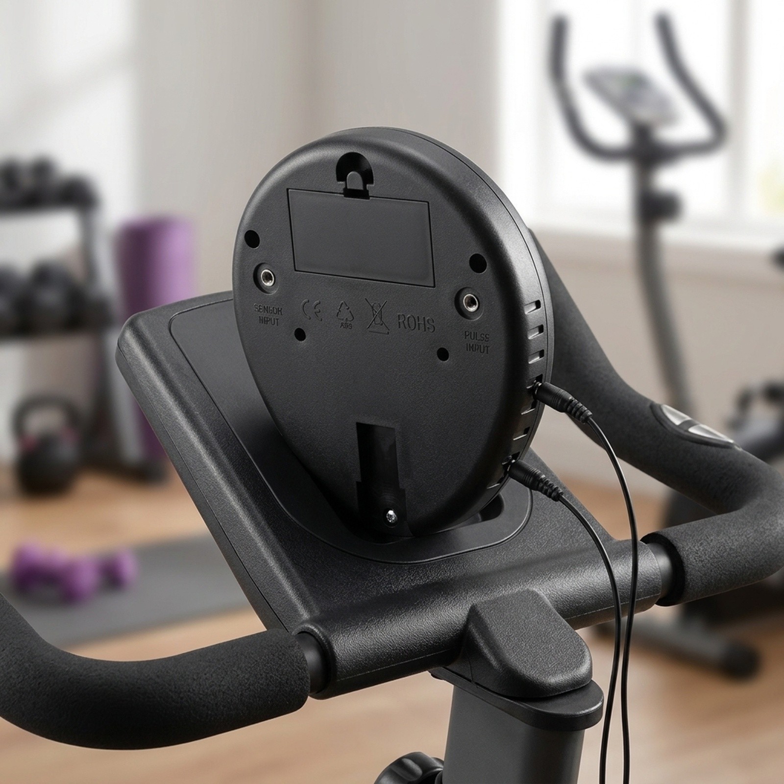 Lightweight LCD Speedometer for Exercise Bikes with Heart Rate Feature