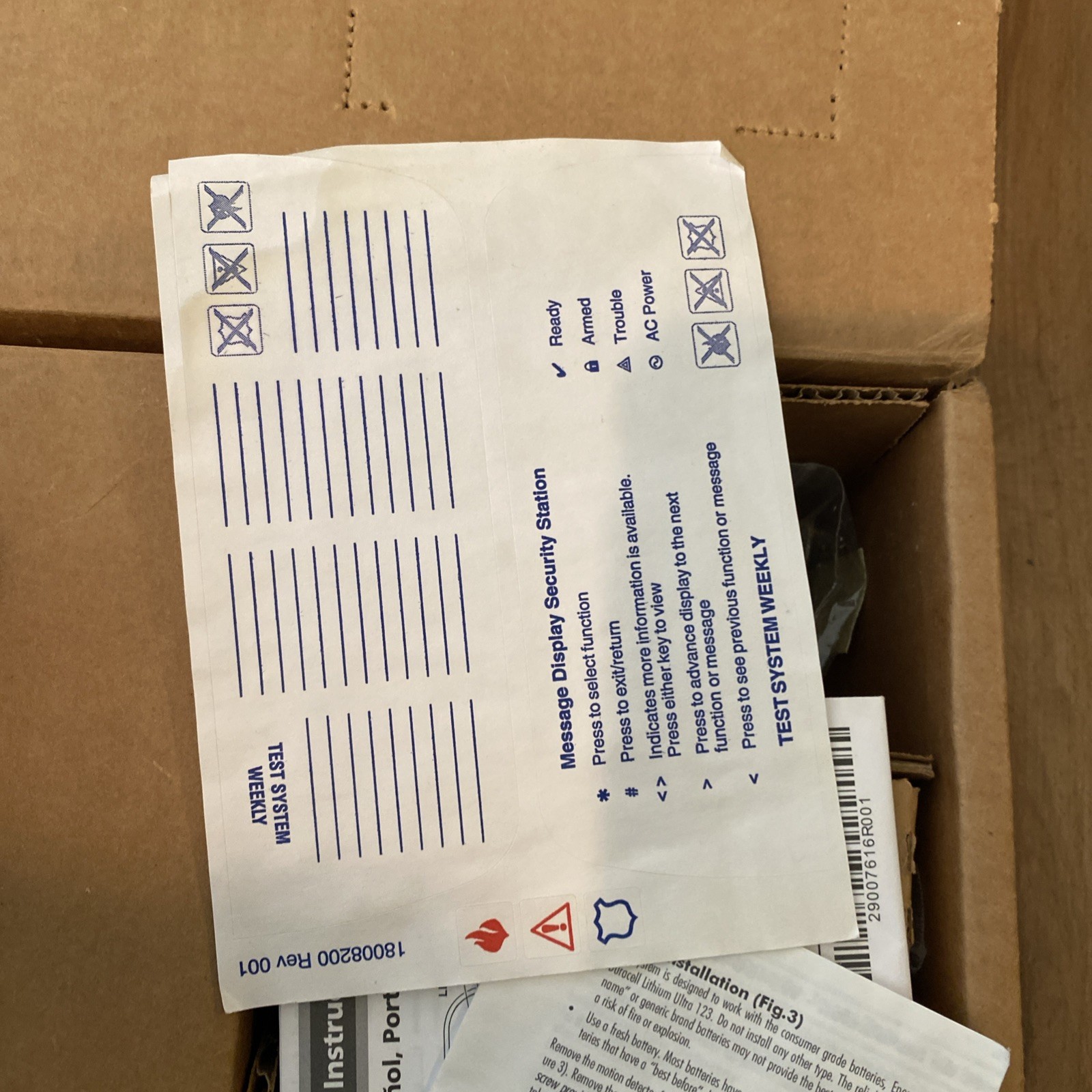 DSC KIT496-16CP01 Digital Security Kit Alexor Wireless Panel, WT5500 LCD NEW NIB