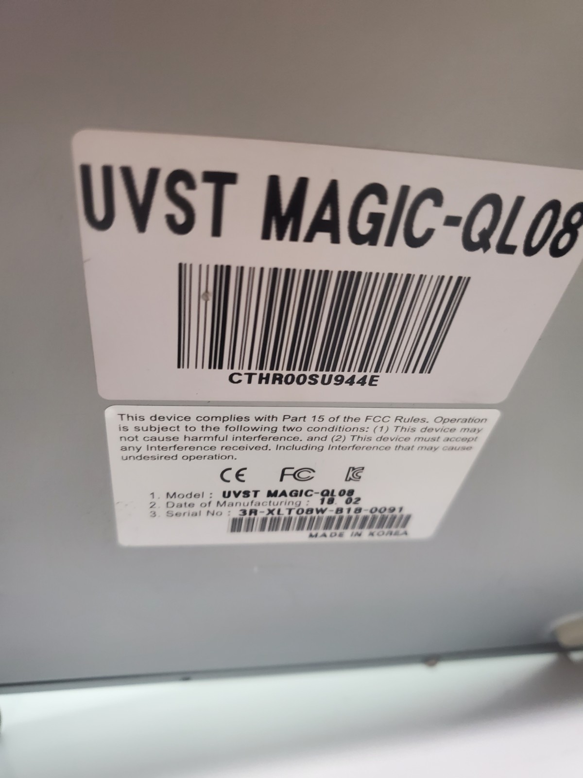 UVST Magic 8 -Channel DVR System – 4K Output – Tested & Working No Remote Ql08
