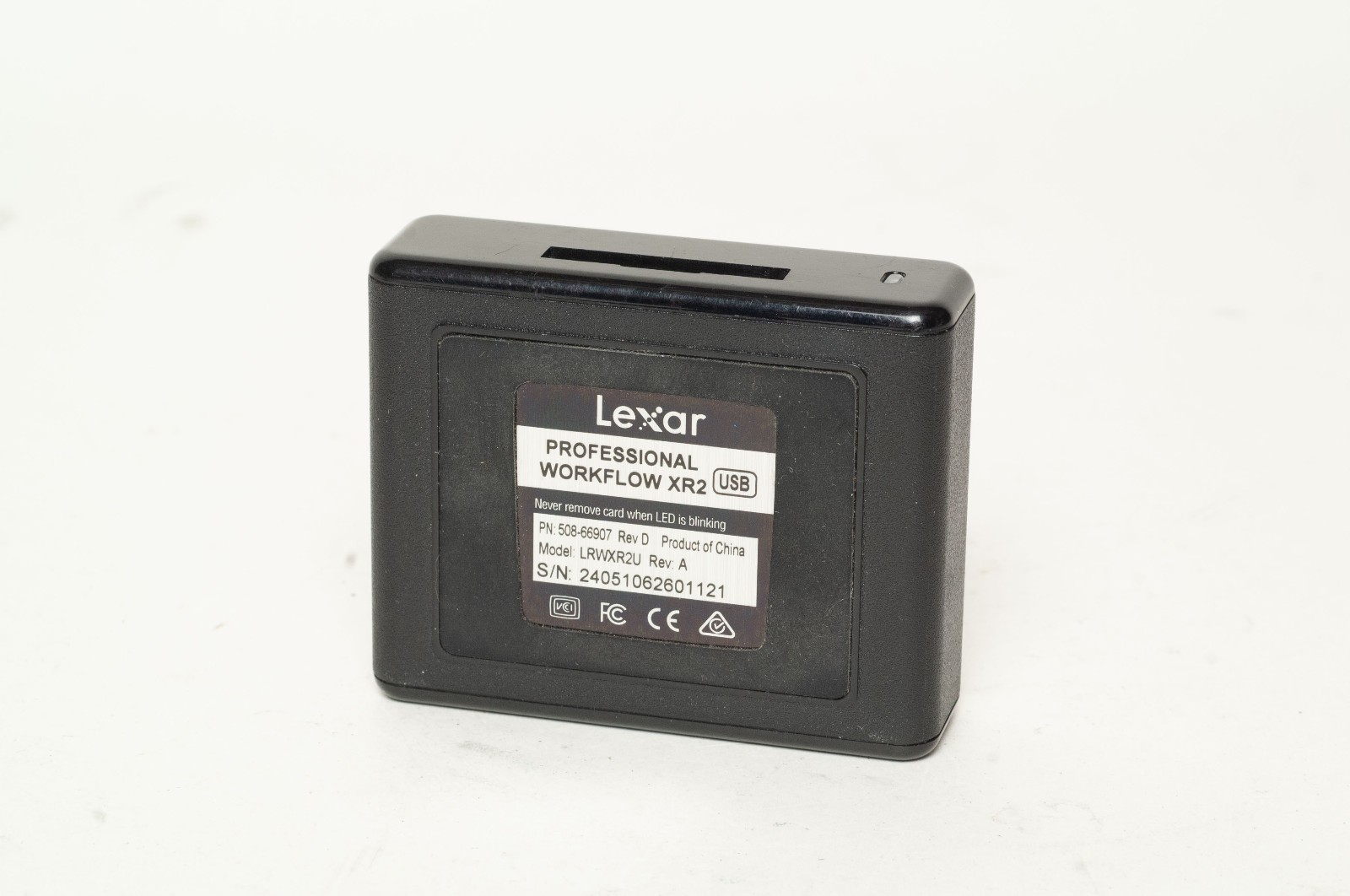 Mint Lexar Professional Workflow XR2 Reader for XQD cards, USB 3.0  tested