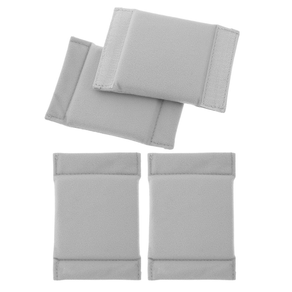 4Pcs Adjustable Camera Bag Dividers Grey Padded Inserts Shock Absorbing