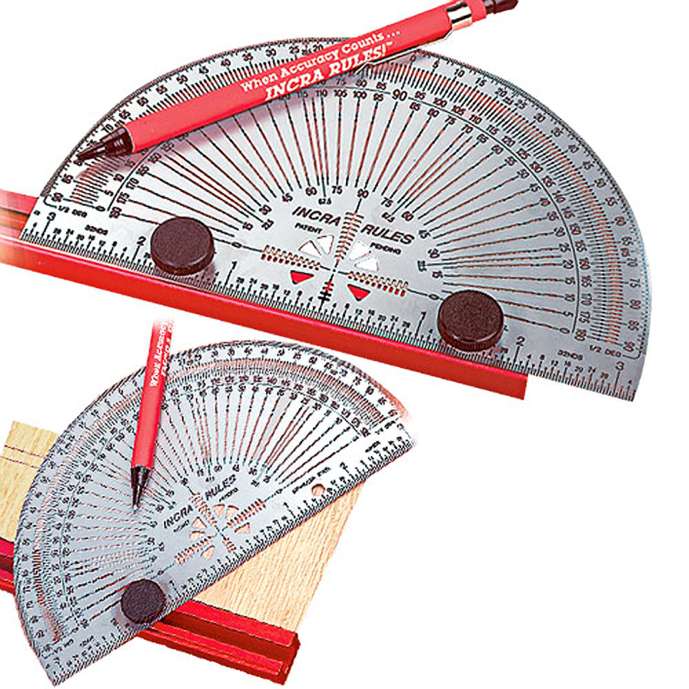 Incra PROTRAC06 6-Inch Precision Marking Protractor