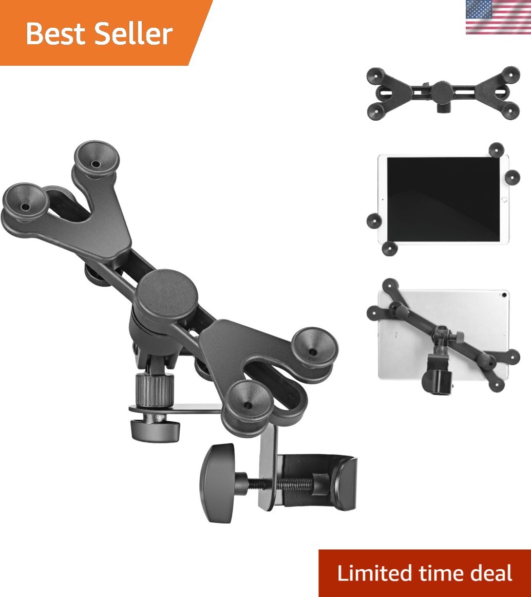 Custom Adjustable Tablet Mount Holder - Ideal for Music and Performance Stands
