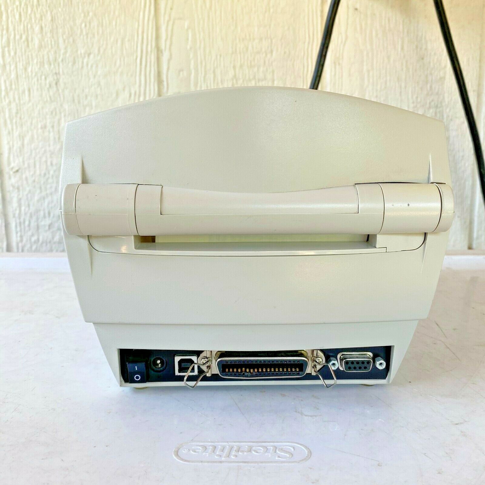 Zebra LP2844 Thermal Shipping Label Barcode Printer No Dome