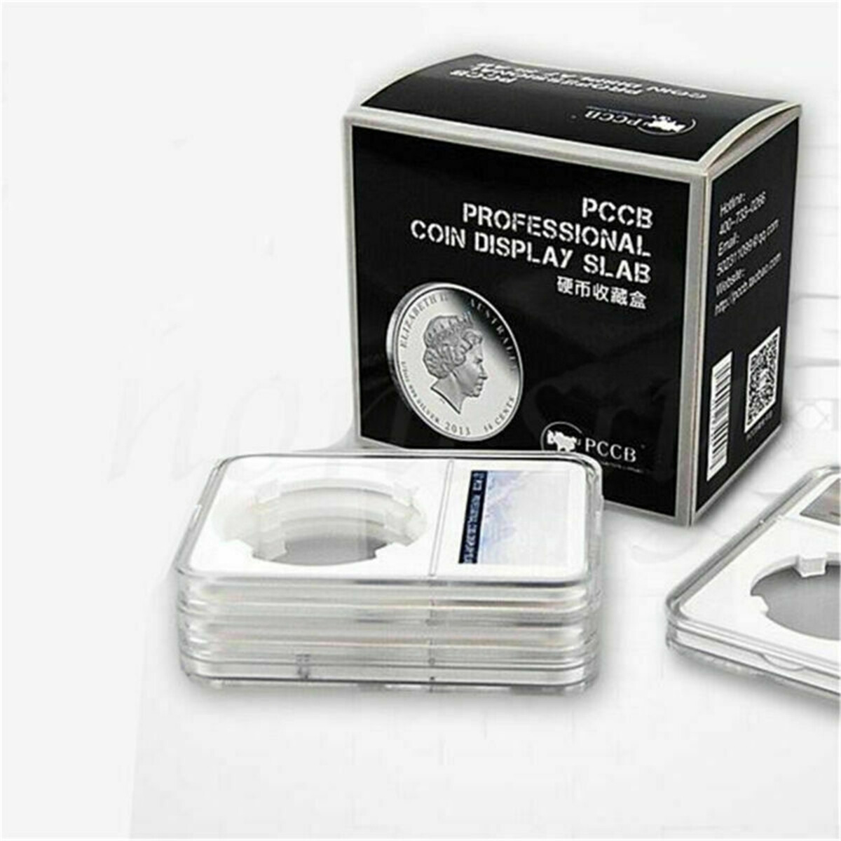 1pc PCCB Coin Slab Holders for Grade NGC PCGS Display Storage Box Collection
