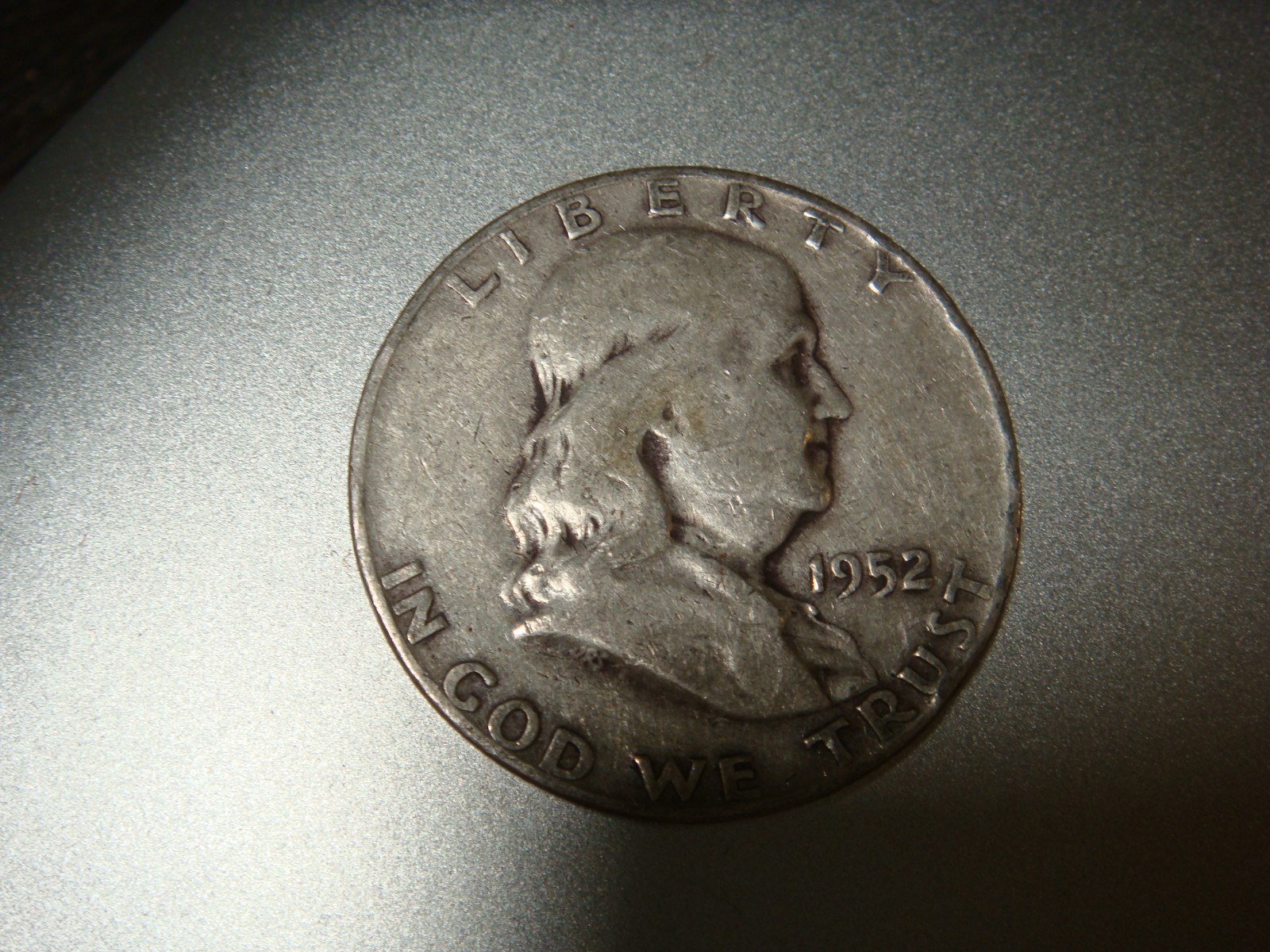 (1) Random 1952 D Franklin Half Dollar - album fillers