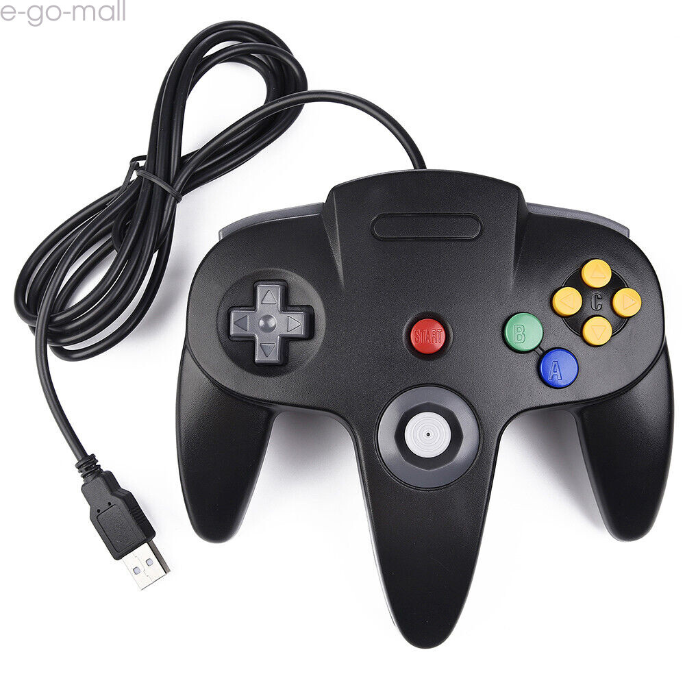 USB N64 & SNES Controller GamePad for Windows Raspberry Pi RetroPie MAC Emulator