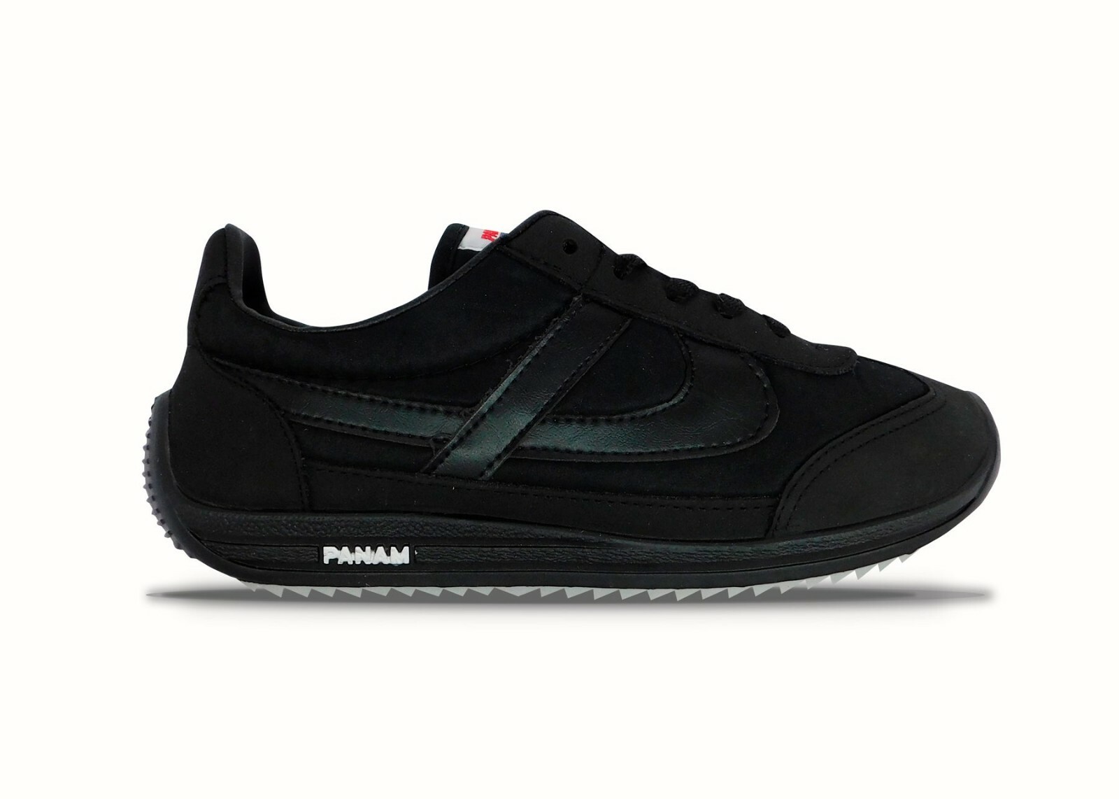PANAM 084 Hand Crafted Vintage Casual Men Shoes Black New in Box