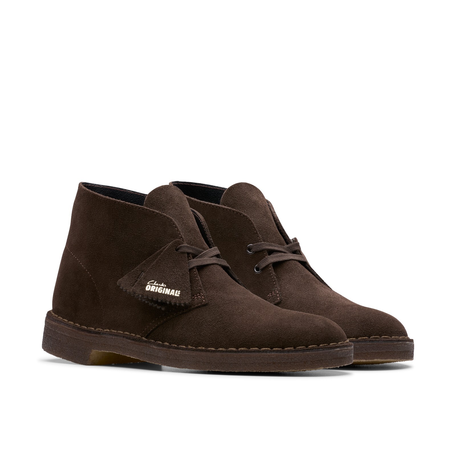 CLARKS DESERT BOOT BROWN SUEDE MEN'S STYLE NUMBER 26155485