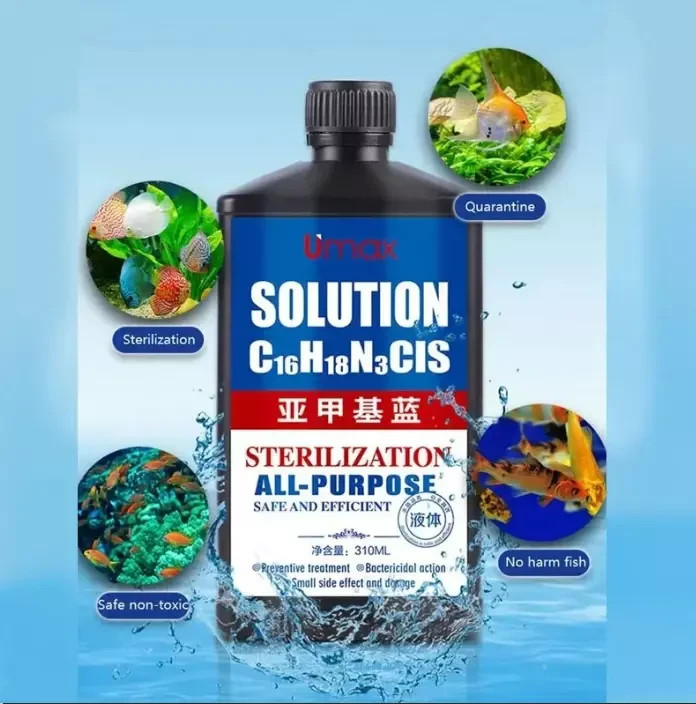 Aquarium removal of white spot Methylene blue solotion for ornamental fish 310ml