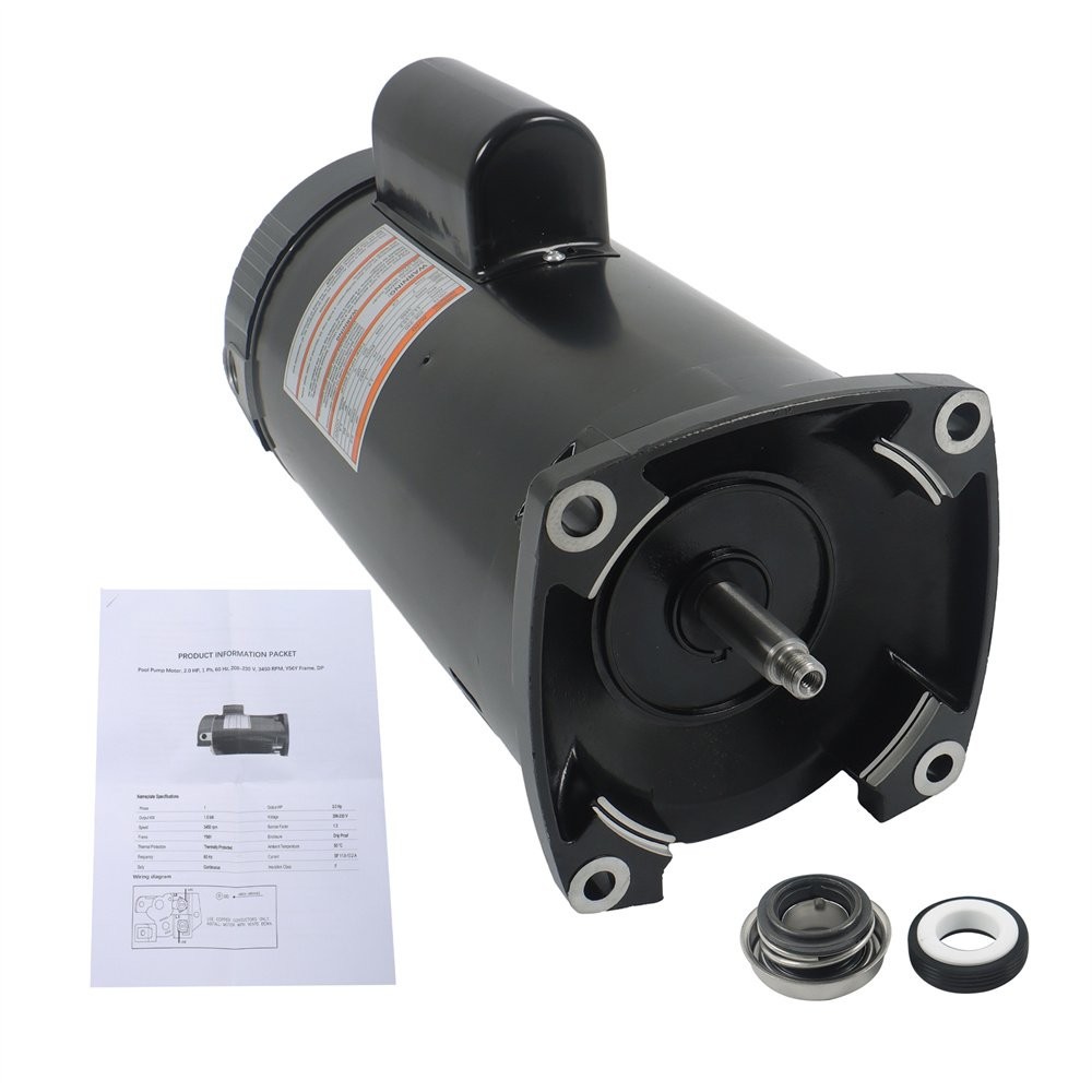 B2843 2 HP Y56Y Frame Single Speed Replacement Pool Pump Motor For Century