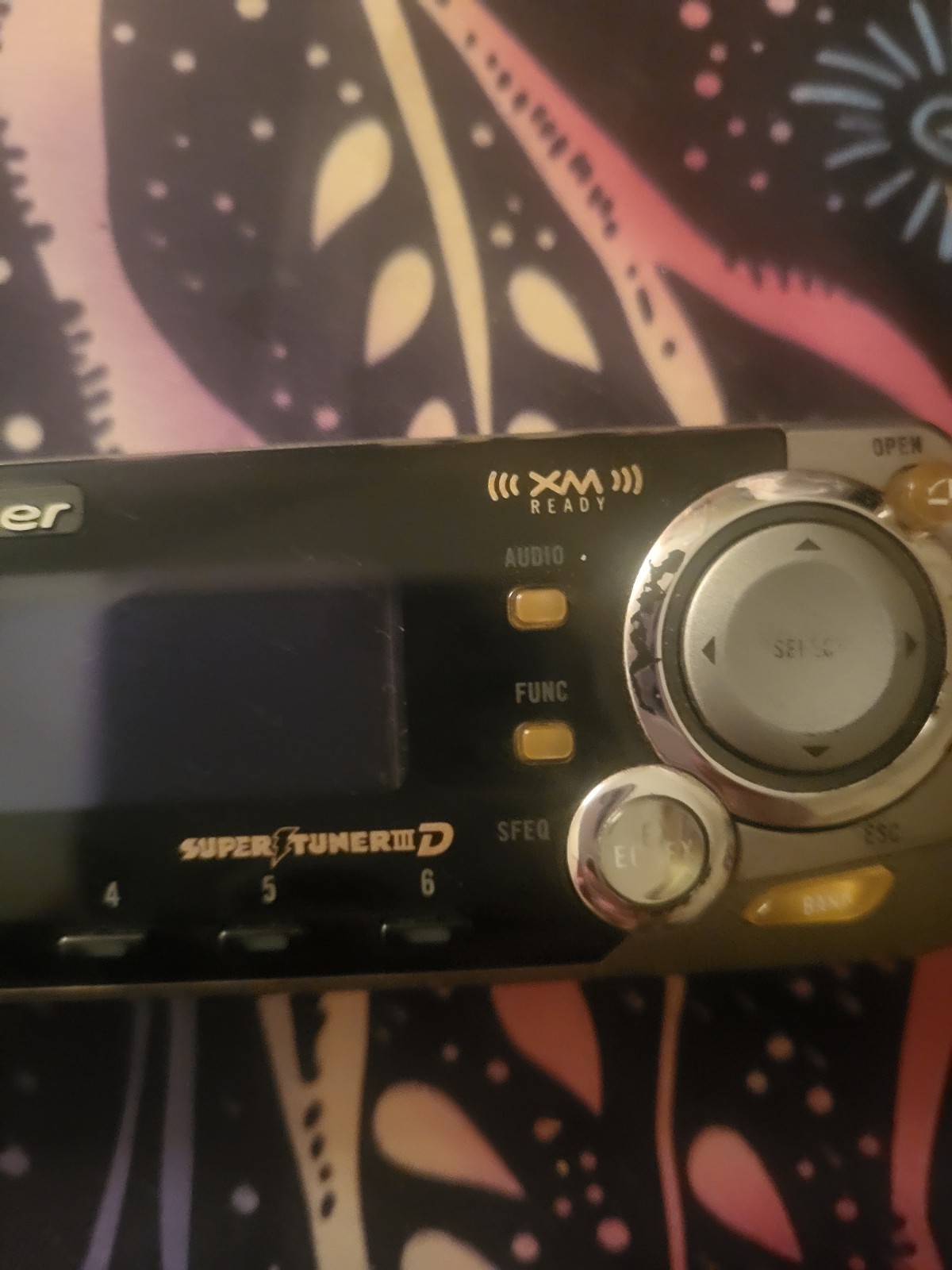 PIONEER DEH-P6300 CAR STEREO FACEPLATE PIONEER DEH-P6300 ONLY FACEPLATE OEM🟠