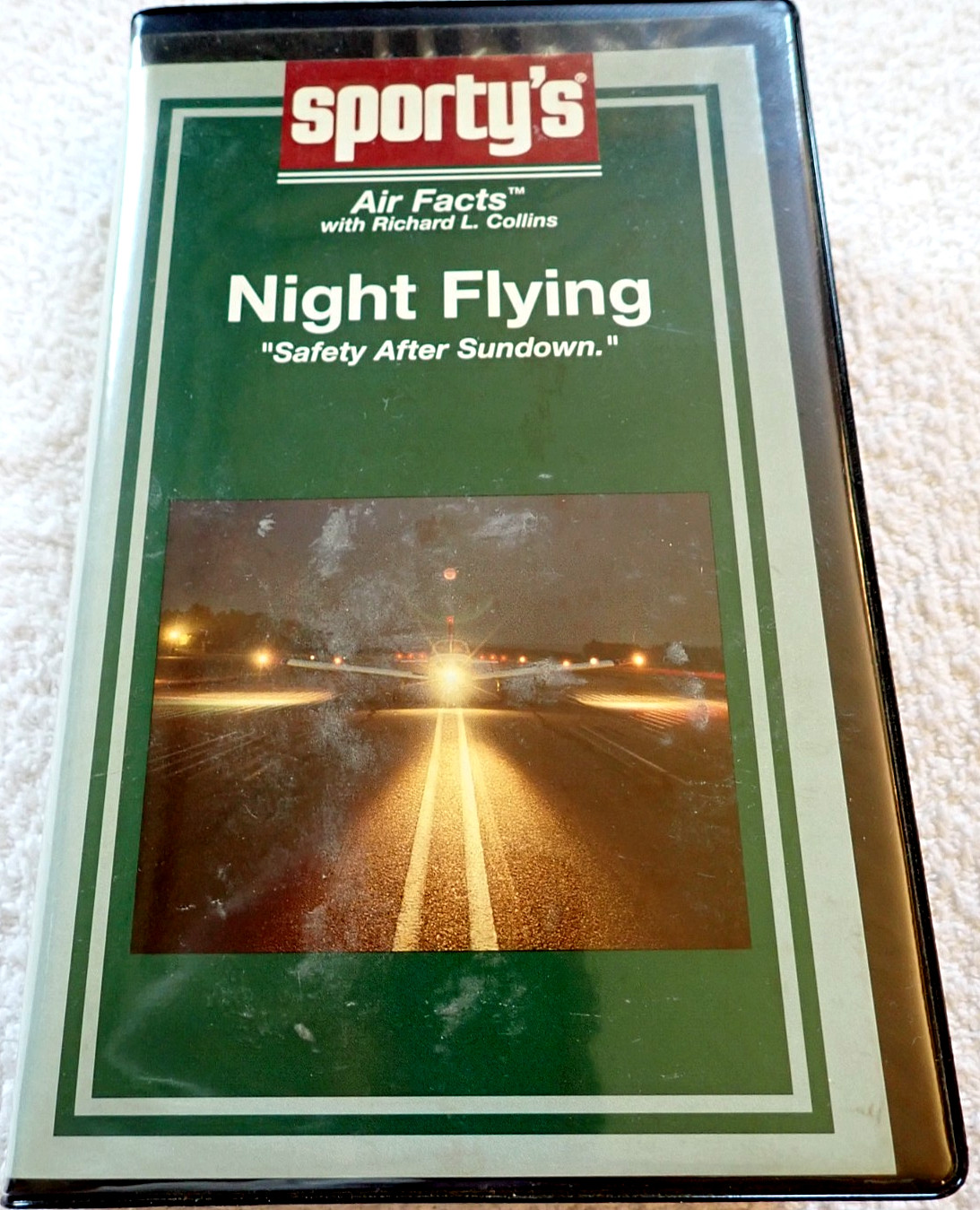 Richard Collins Air Facts: Night Flying, Safety After Sundown Sporty's VHS Tapes