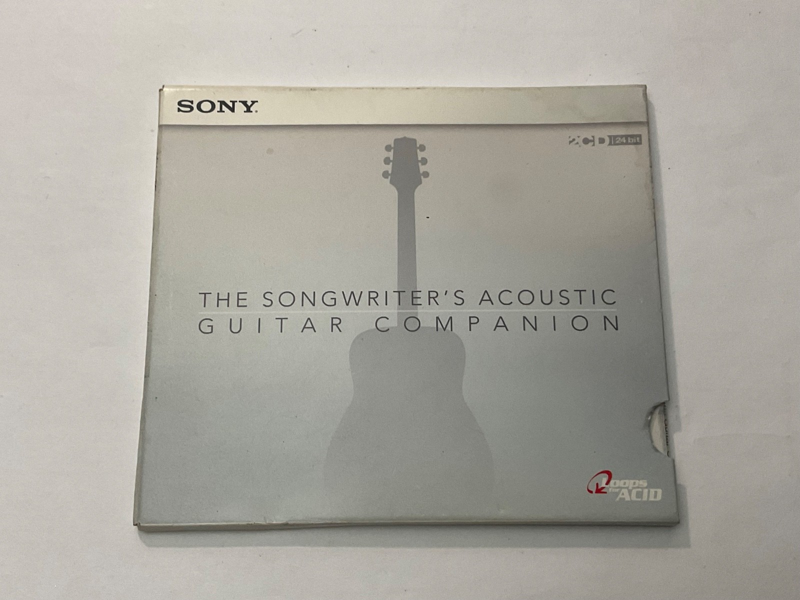 Sony The Songwriters Acoustic Guitar Companion CDs 24 Bit Loops for Acid Exc.