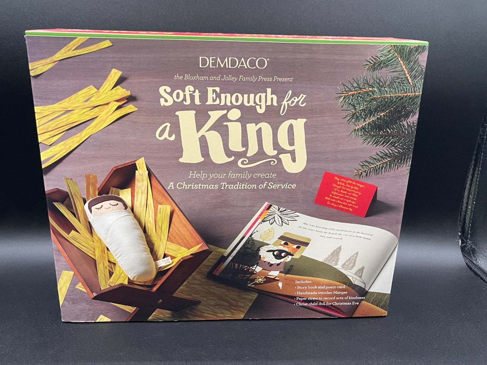 Soft Enough for A King Christmas Tradition Boxed Set *Open Box*