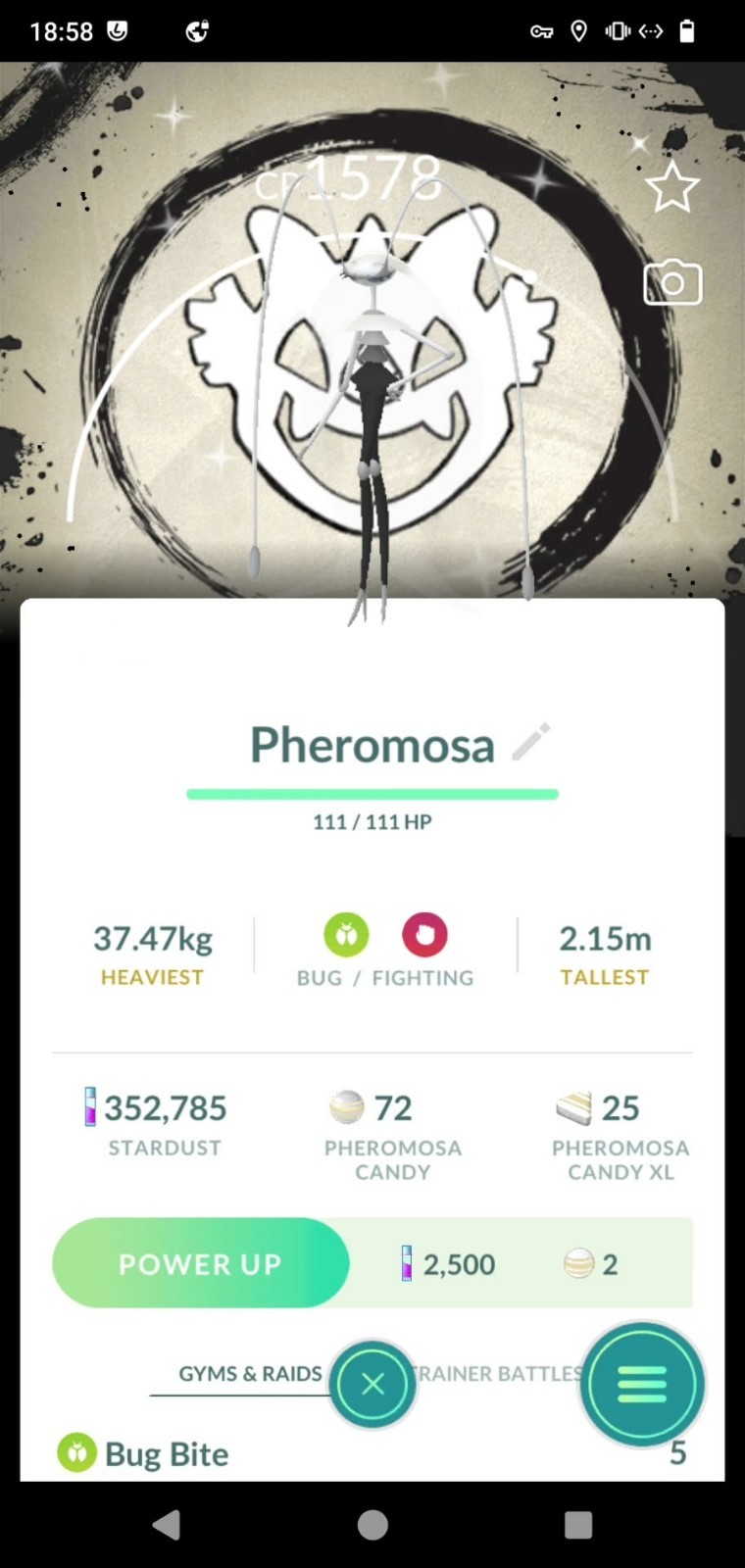 Pokemon Shiny Pheromosa Background Go Fest 2026 - Tr.a.d.e 20k or P.T.C