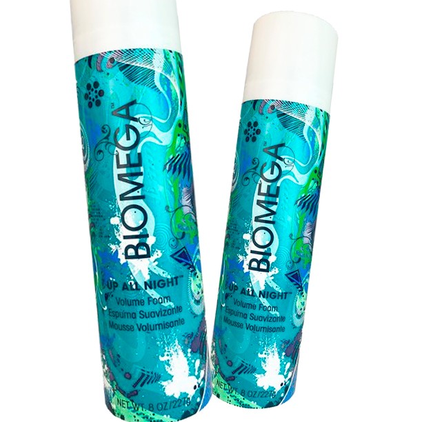 Aquage Biomega Up All Night Volume Hair Foam 8 oz - Pack of 2