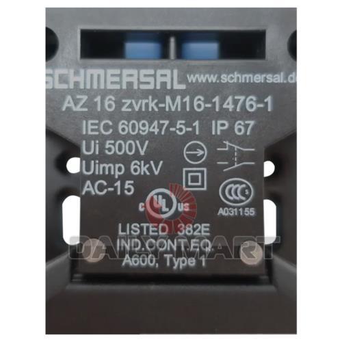 New In Box SCHMERSAL AZ16-ZVRK-M16-1476-1 Safety switch