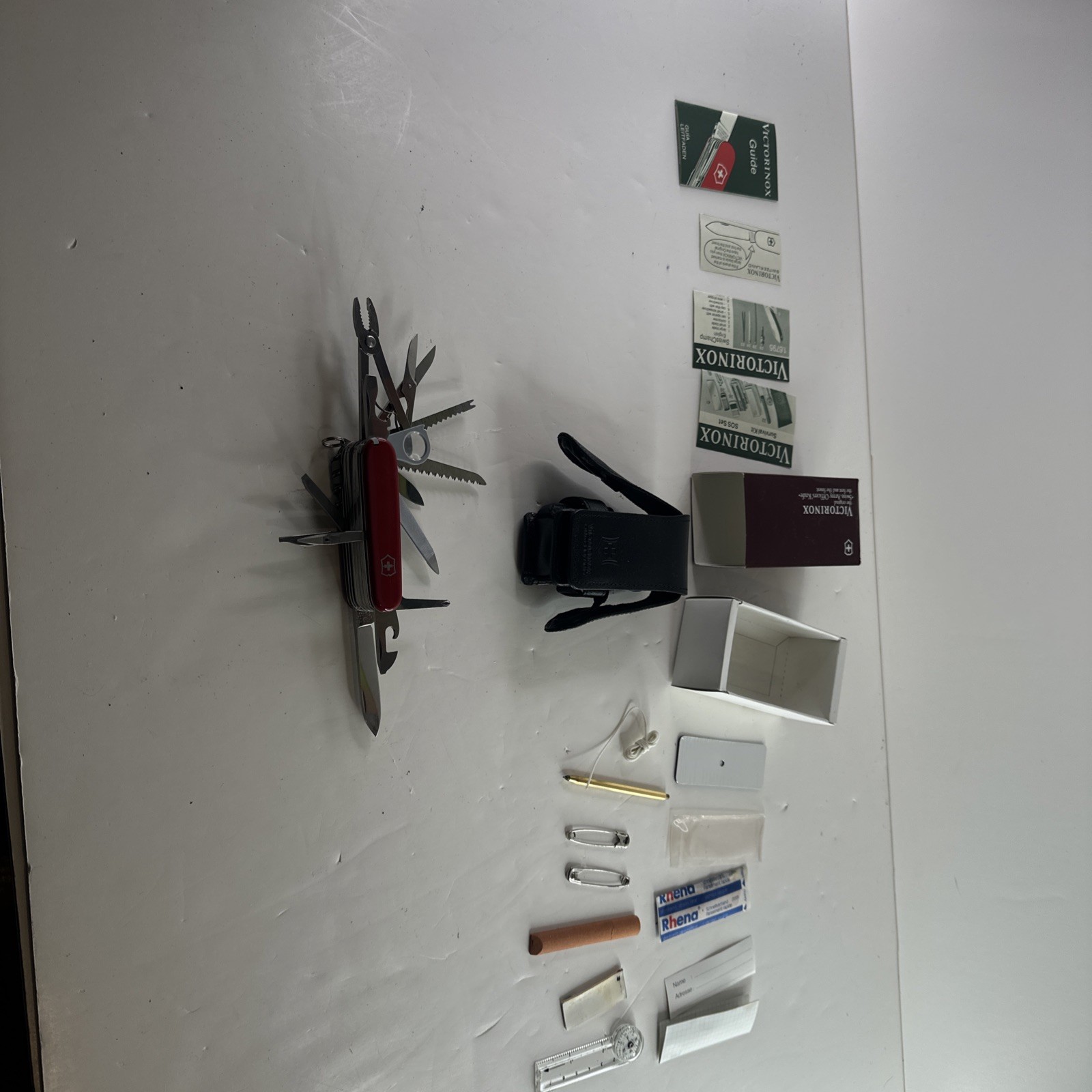 Victorinox Survival Kit Swiss Champ  SOS  80’s. NOS.