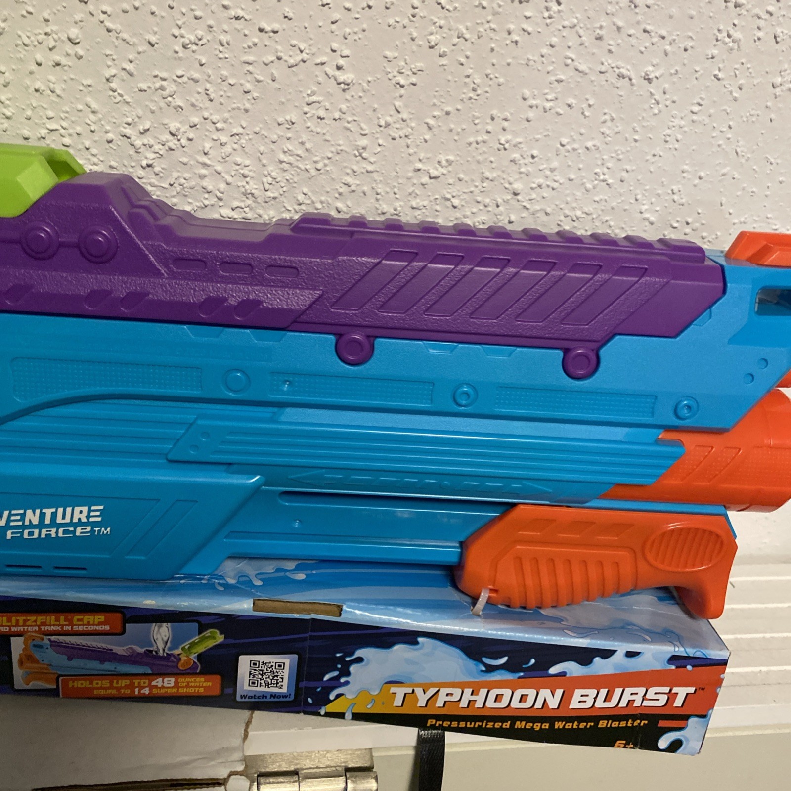 Adventure Force Water Strike Blaster, T-Rex Pressurized Water Blaster. 30 Ft