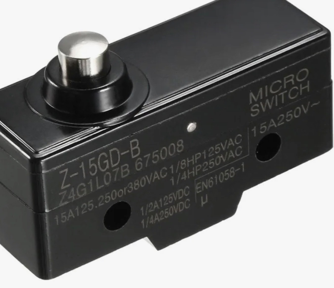 New Omron Z-15GD-B Microswitch Travel Limiter In Box  Z15GDB