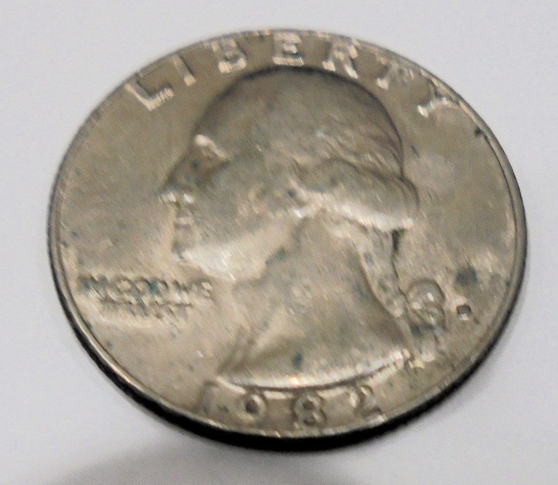 NICE 1982 d Washington Quarter #186 AS SHOWN