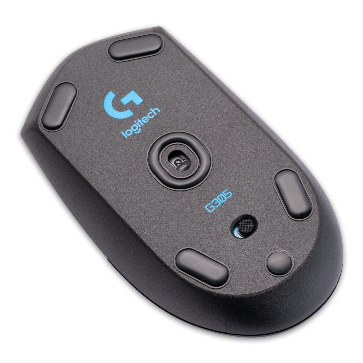 MOD-ONE Contoured Mouse Skates for Logitech G305 Lightspeed, Black