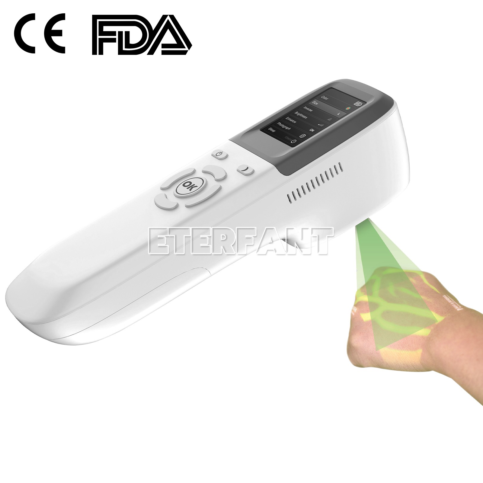 QV-600 Vein Finder Locator Handheld Portable Near-Infrared Blood Vessel Display