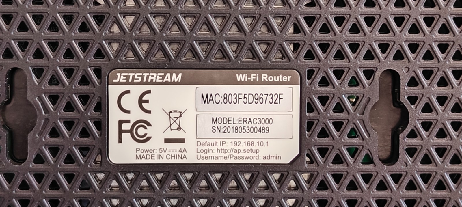 Jetstream AC3000 Tri-band Wi-Fi Gaming Router