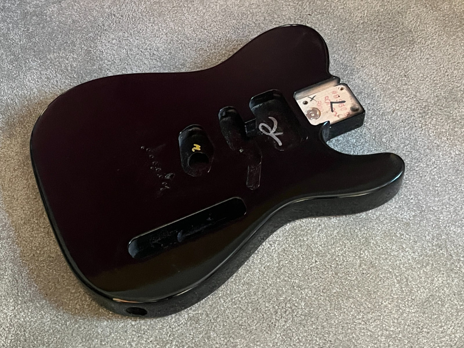 Fender American Professional II Telecaster body black