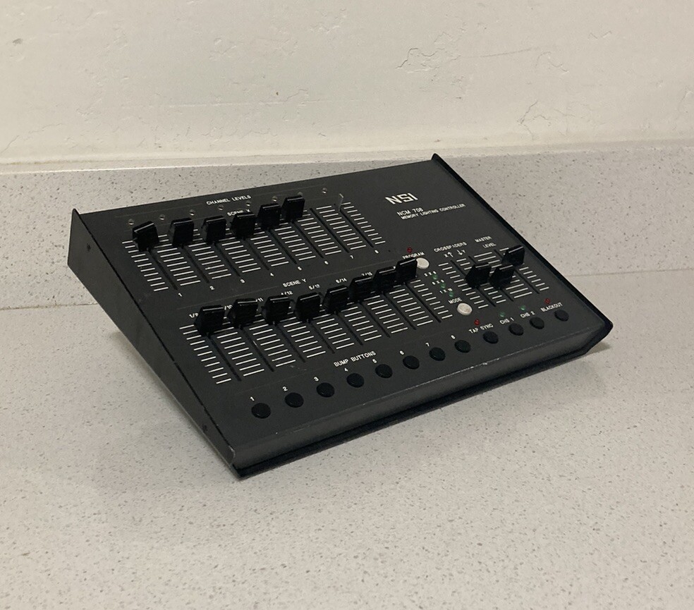 NSI memory lighting controller model NCM 708 pre-owned untested