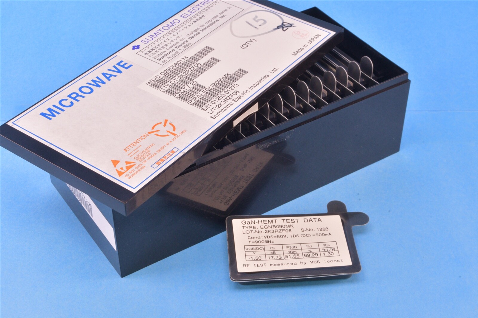 Sumitomo Microwave Devices High Voltage High Power GaN-HEMT EGNB090MK