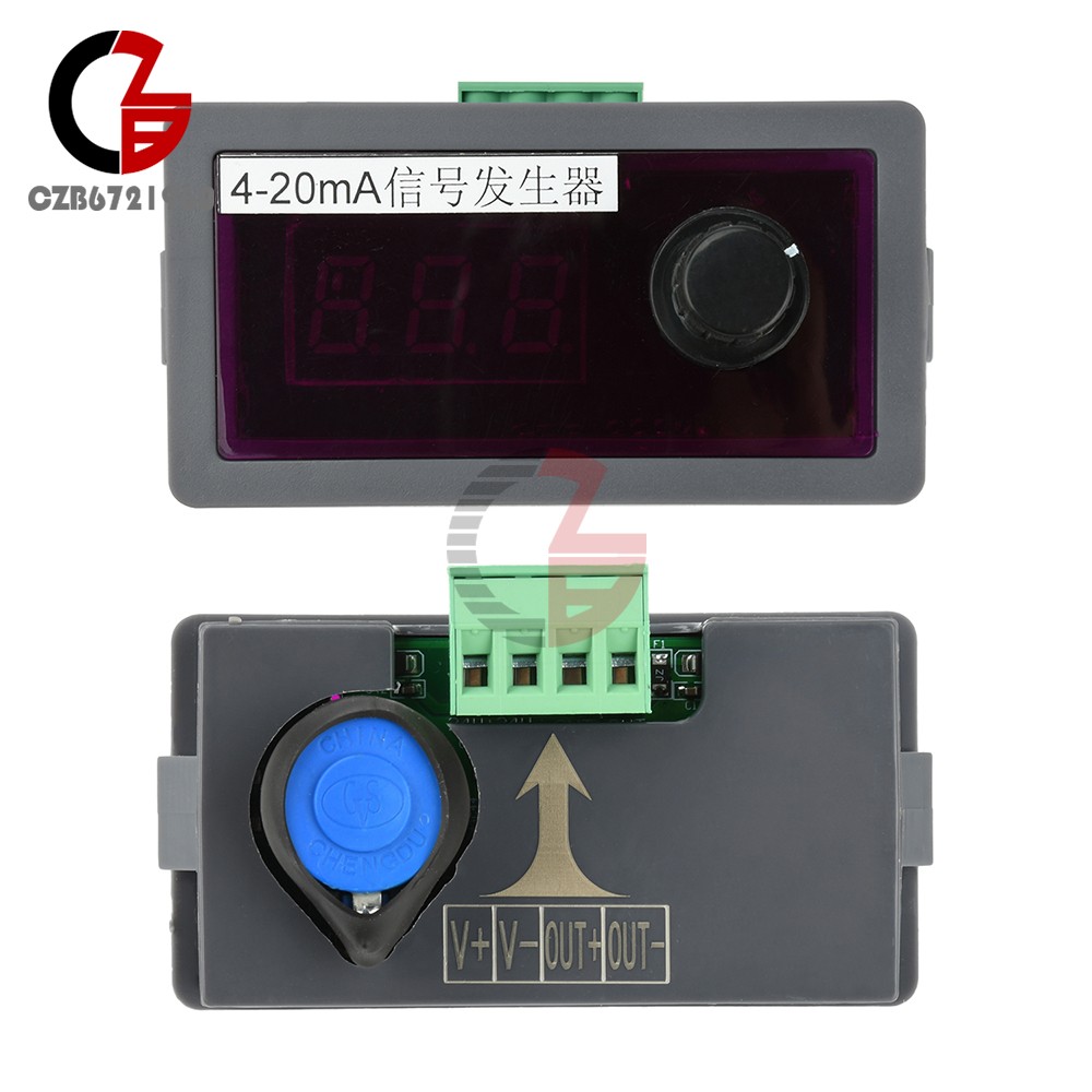 DC 12V 24V 4-20mA Signal Source Signal Generator Constant Current Source 0.01mA