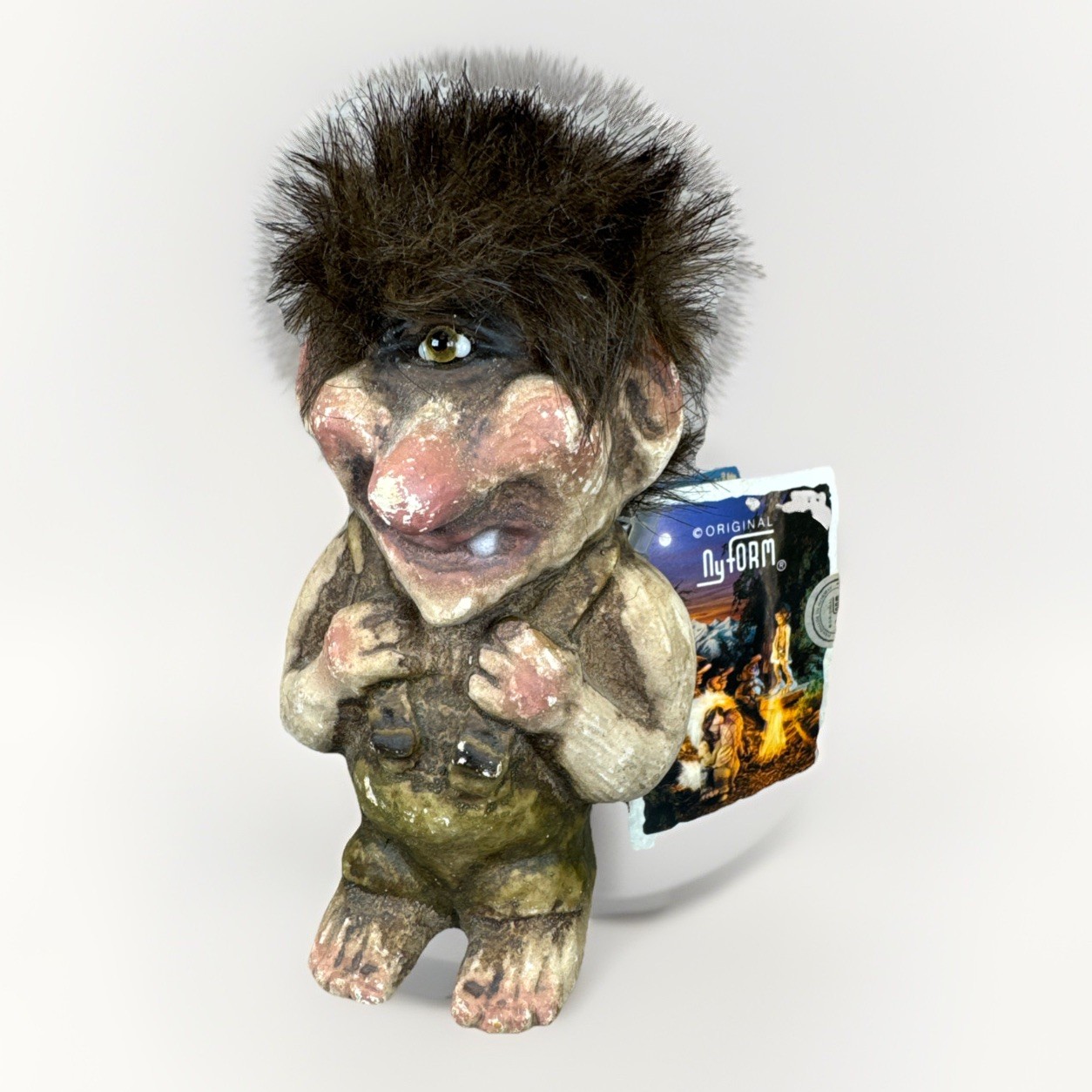 Norwegian Troll Ny Form One Eye One Tooth Cyclops NyForm Torgersen Handmade VTG