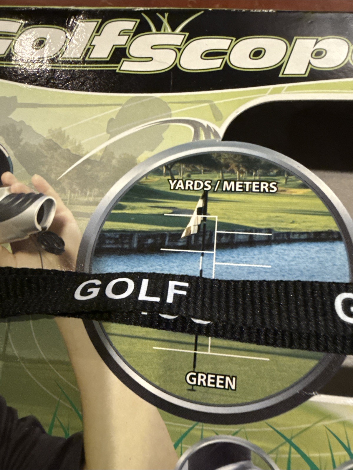 Excalibur Golf Scope With Divot Tool And Market